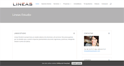 Desktop Screenshot of lineasestudio.com